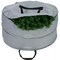 30" Dual Wreath Storage Bag Multi-Seasonal Gray Organizer with Handles